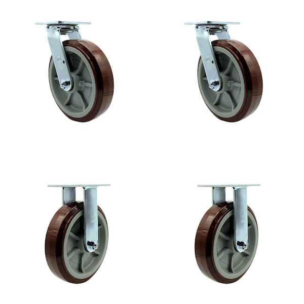 Replacement Caster Set for Magliner Caster Set 86152, 4PK